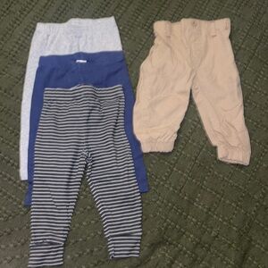 Bundle of 6-9 months pants